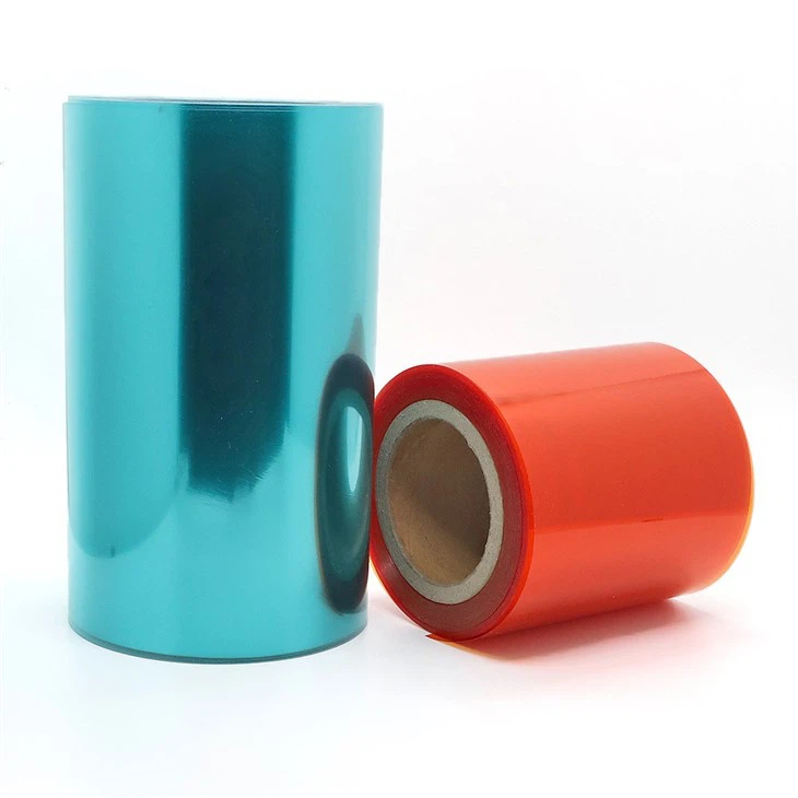 Clear Transparent And Colorful PVC Film Roll For Pharmaceutical Packing